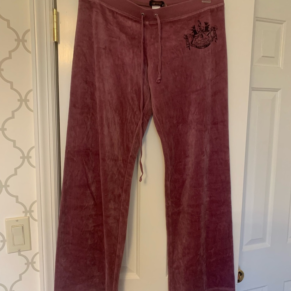 Purple Juicy Couture Track Pants